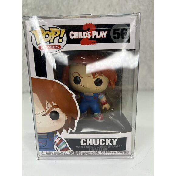 Funko‎ Pop! Movies Child's Play CHUCKY Figure #56 W/Protector - Picture 1 of 11